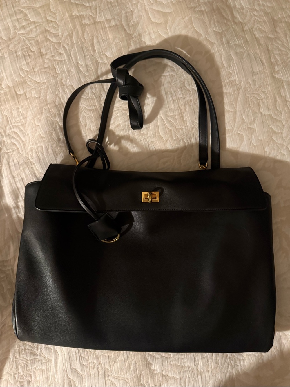 Balenciaga Large Black Rodeo Bag
